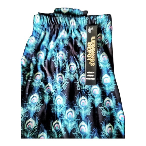 Leggings Depot 5 Pair Bundle Various Designs Plus Size Leggings NWT - Picture 7 of 9